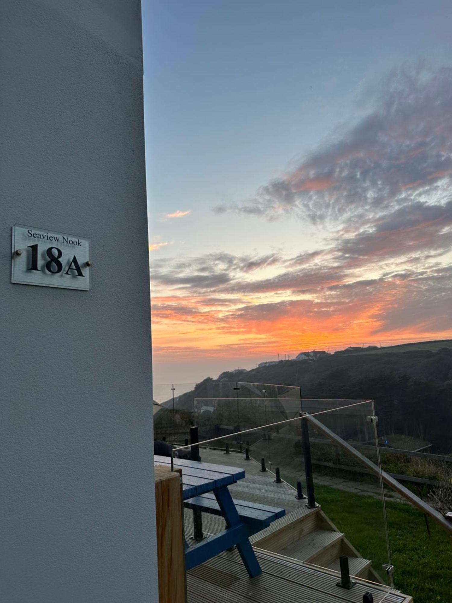 فيلا Sea View Nook Porthtowan المظهر الخارجي الصورة